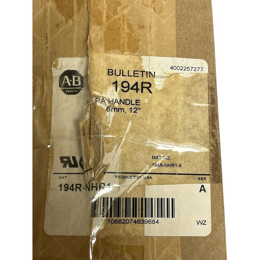 Allen-Bradley 194R-NHR1 Internal Operating Handle Series A Red NFPA 79 - NSMP