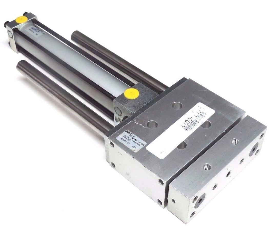 Used NEW PHD INC. TS061X7 PNEUMATIC SLIDE W/ PHD TS061X7-H4 CYLINDER, TS061X7H4