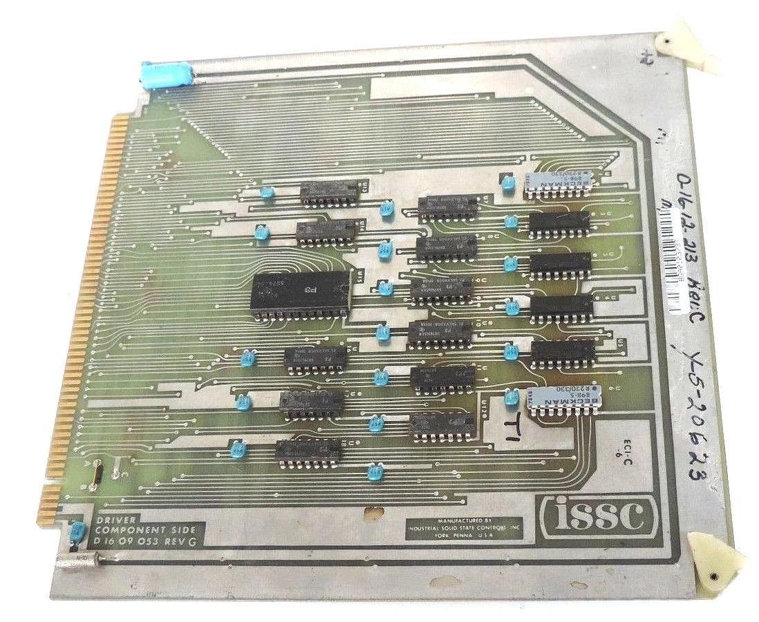 Refurbished REPAIRED ISSC D 16 09 053 REV. G PC BOARD D-16-12-213 REV. C