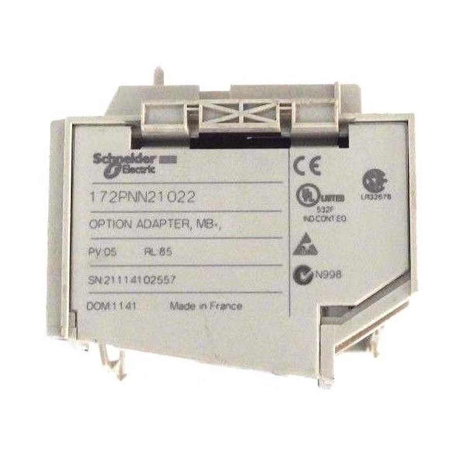 Used SCHNEIDER MODICON 172PNN21022 OPTION ADAPTER, MB+, CLOCK, BATTERY PV: 05, RL: 85