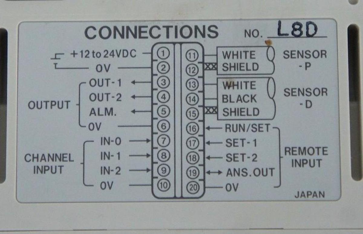 Used NIB SUNX GD-C2 DOUBLE FEED DETECTOR CONTROLLER GDC2