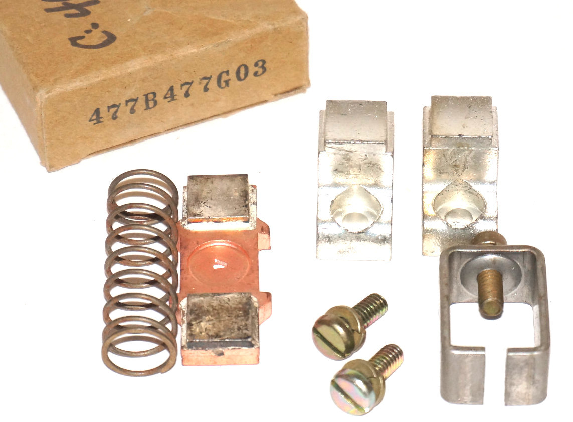 Used NEW CUTLER HAMMER 477B477G03 CONTACT KIT SIZE 5