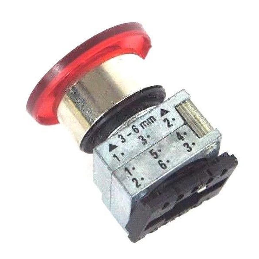 NIB SIEMENS 3SB35-01-1CB61 ILLUMINATED PUSH BUTTON RED 3SB35011CB61