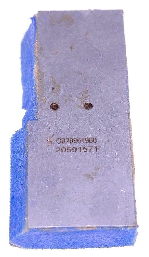 Used NEW KRONES G-029-96-196-0 BACK BODY PUSH OUT PAD SPONGE ASSY BB L/R G029961960