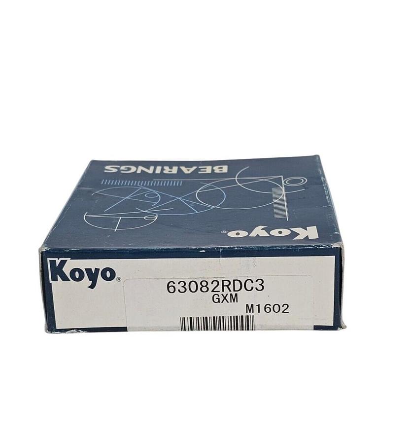 Used NIB KOYO 63082RDC3 DEEP GROOVE BALL BEARING