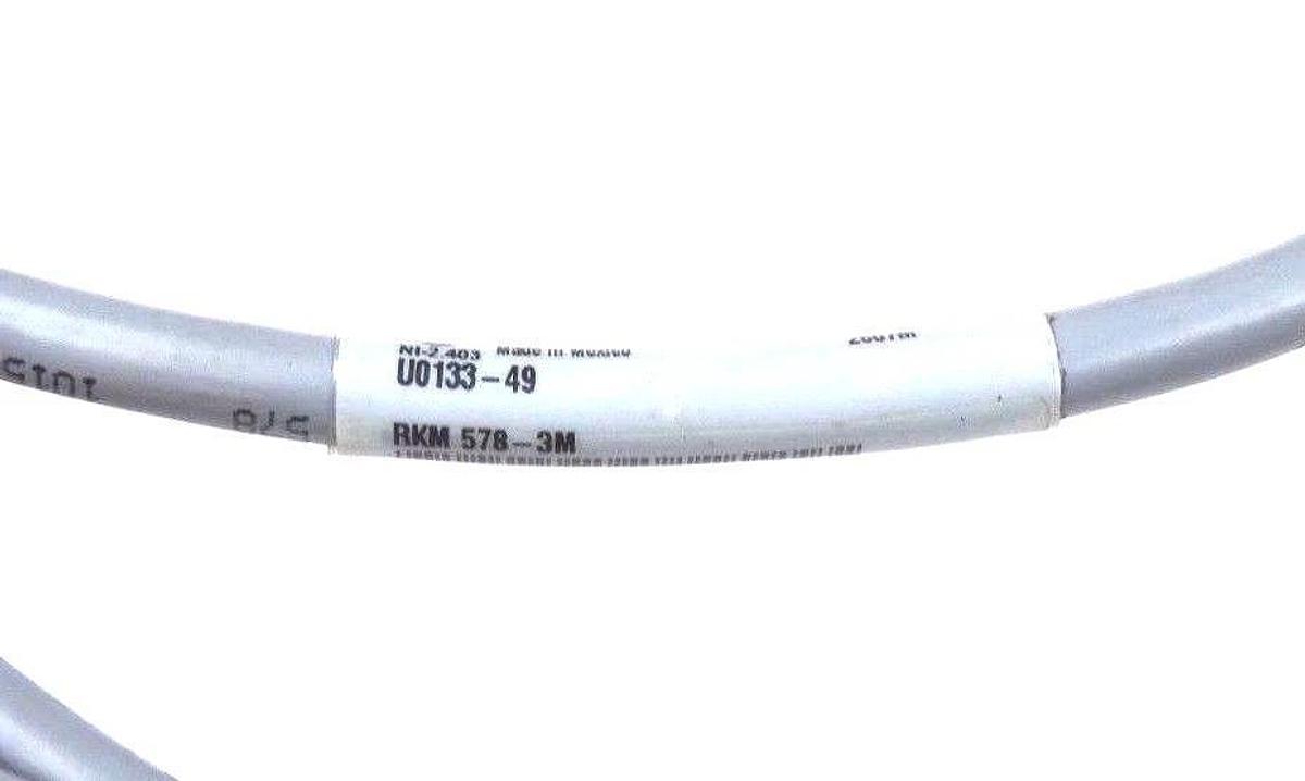 NEW TURCK RKM 578-3M MINIFAST CORDSET 3M, U0133-49, RKM5783M