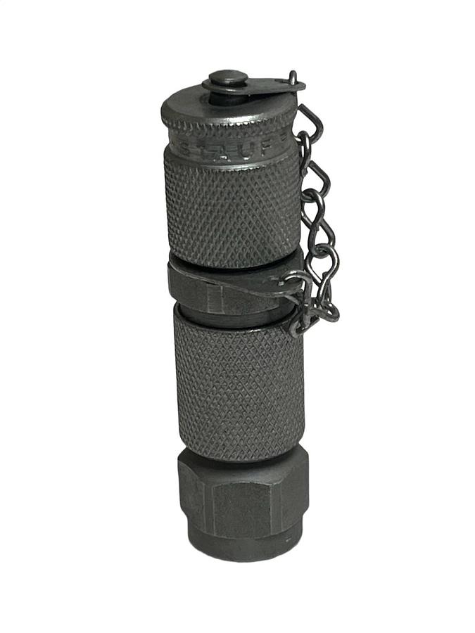 Stauff SMK-20 Hydraulic Test Coupling 7/16-20 UNF Thread M16x2 - New Surplus