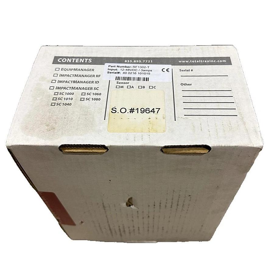 Used NEW SEALED TOTALTRAX RF1302-T / RF1302T IMPACT MANAGER RF 12-48VDC 3A