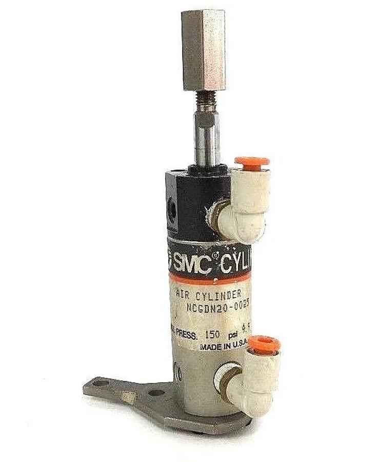 Used SMC NCGDN20-0025 AIR CYLINDER NCGDN200025 MAX. PRESS. 150 PSI