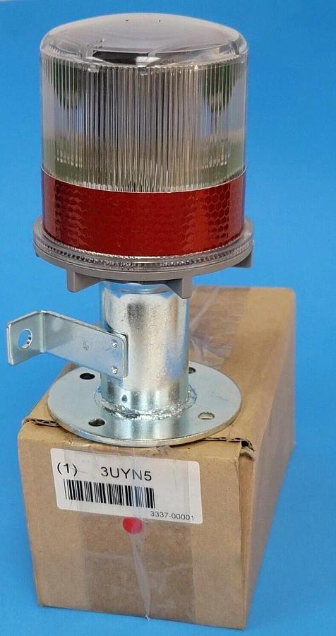NIB TAPCO 3337-00001 WARNING LIGHT RED 3UYN5