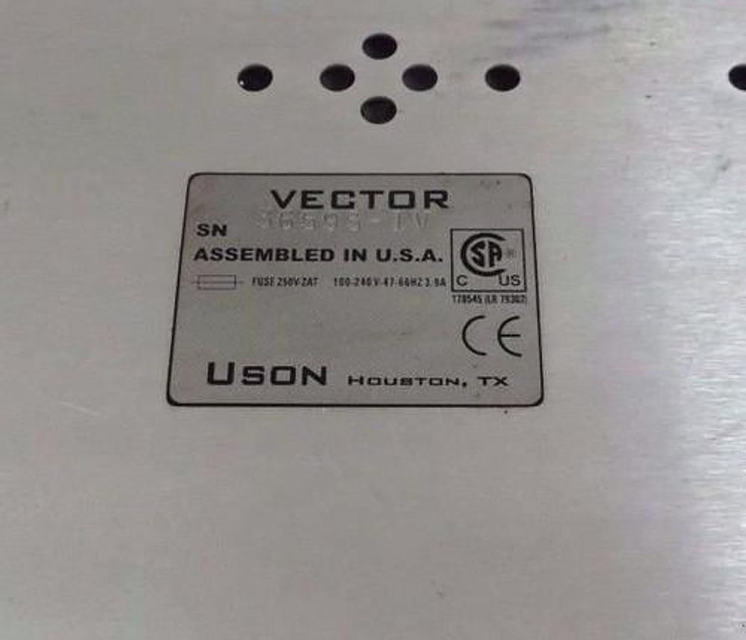 Used USON VECTOR 36593-1V OPERATOR INTERFACE PANEL 365931V