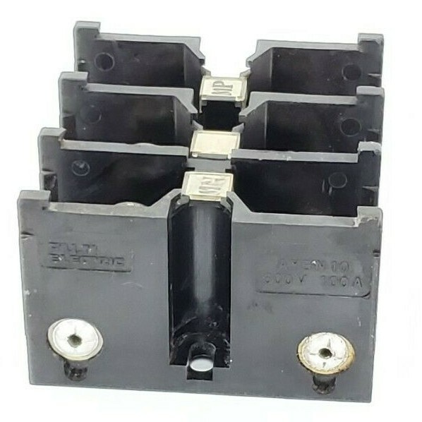 Used FUJI ELECTRIC AYBN10 TERMINAL BLOCK 600V 100A
