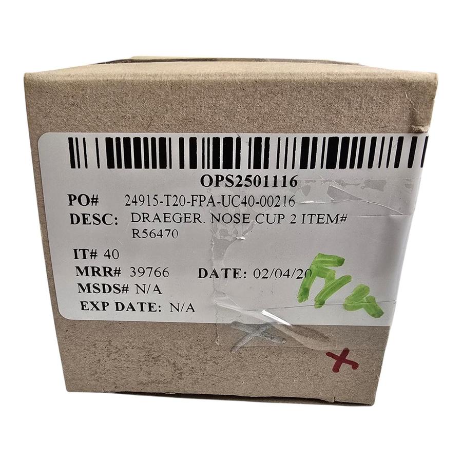 Used Dräger / Draeger Nose Cup 2 (Inner Mask) for FPS 7000 – PN: R56470 – NSMP