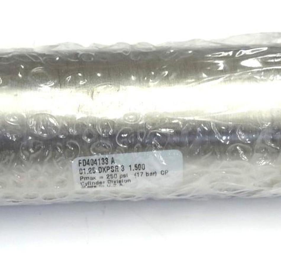NEW PARKER 01.25 DXPSR 3 1.500 CYLINDER FD404133 A PMAX=250PSI (17 BAR) CP