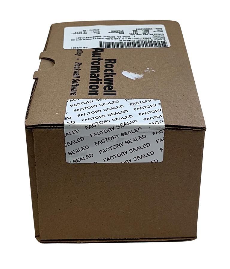 ALLEN BRADLEY 80026-053-04-R /1 PKG 5.0M Duplex Fiber Optic Cable OEM NSFS