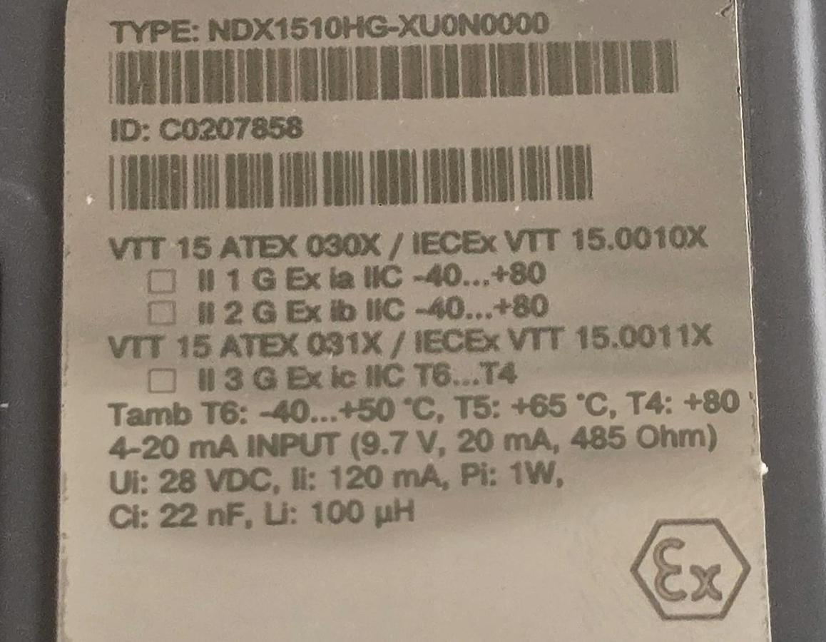 METSO VALMET NELES NDX1510HG-XU0N0000 NDX INTELLIGENT VALVE CONTROLLER NSMP