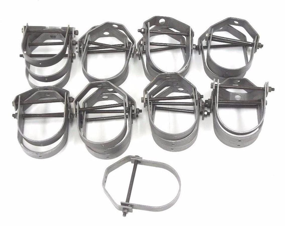 LOT OF 25 NEW FM PIPE CLEVIS HANGERS 4" 260