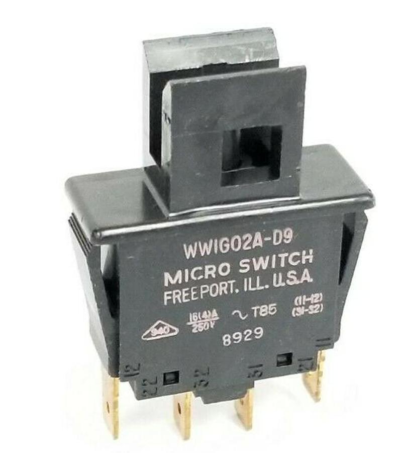 Used NEW HONEYWELL MICRO SWITCH WW1G02A-D9 LARGE BASIC SWITCH WW1G02AD9