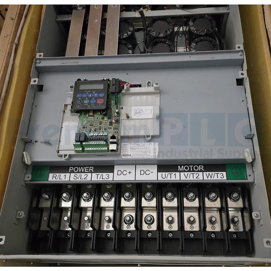Used ALLEN BRADLEY 22C-D370A103 /A PowerFlex 400 FAN & PUMP AC DRIVE 300HP 480VAC 3PH