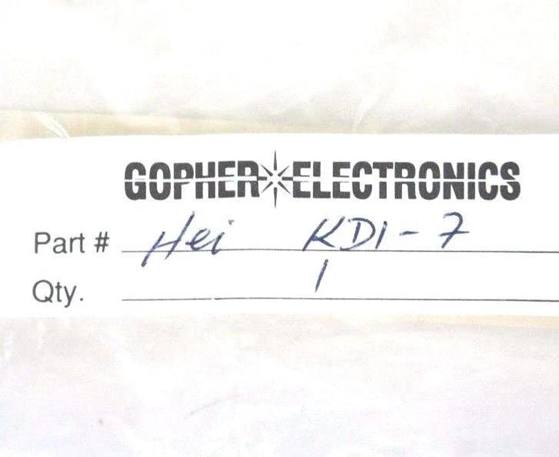 LOT OF 3 NEW EATON HEINEMANN KD1-7 CIRCUIT PROTECTORS, RE-CIRK-IT, 32VDC, 7A