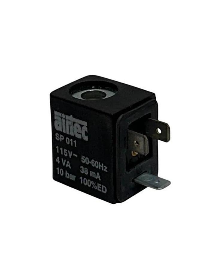 AIRTEC SP 011 / SP011 OEM SOLENOID COIL 115V 50-60Hz 4VA 38mA 10bar 100%ED NSNP