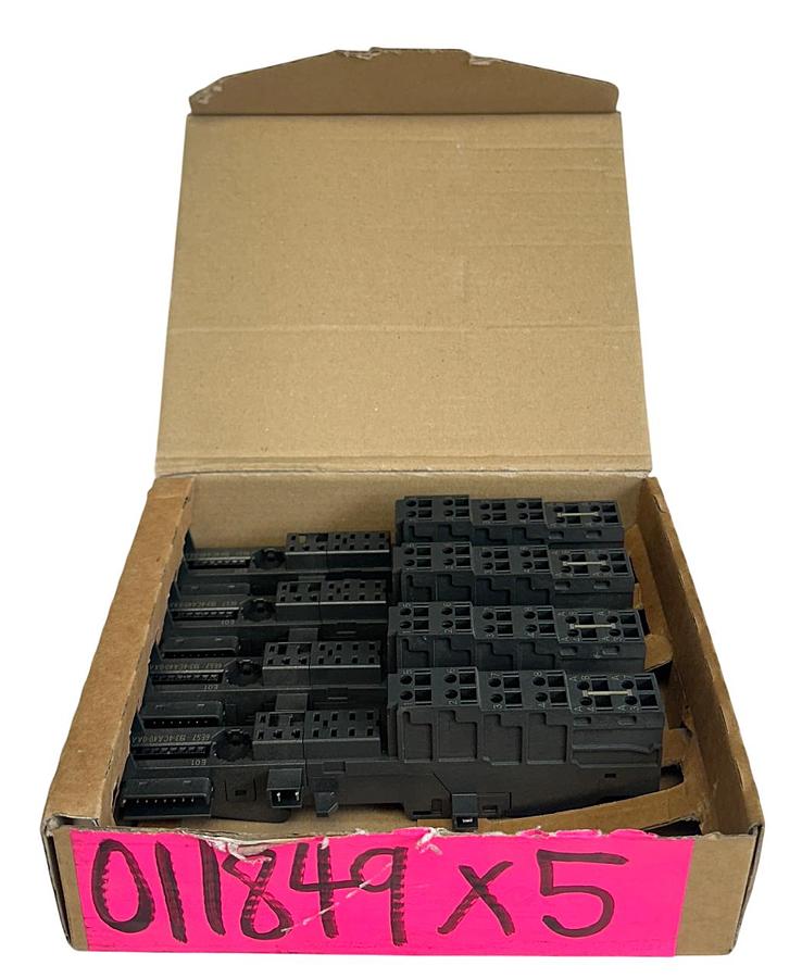 Used 4 SIEMENS 6ES7 193-4CA40-0AA0 / 6ES71934CA400AA0 SIMATIC TERMINAL MODULES NSMP