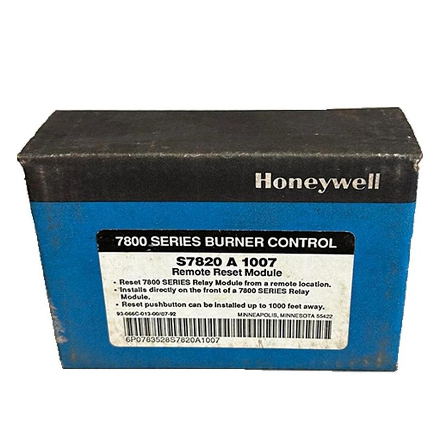 NEW HONEYWELL S7820 A 1007 / S7820A1007 7800 SERIES BURNER CONTROL RESET MODULE