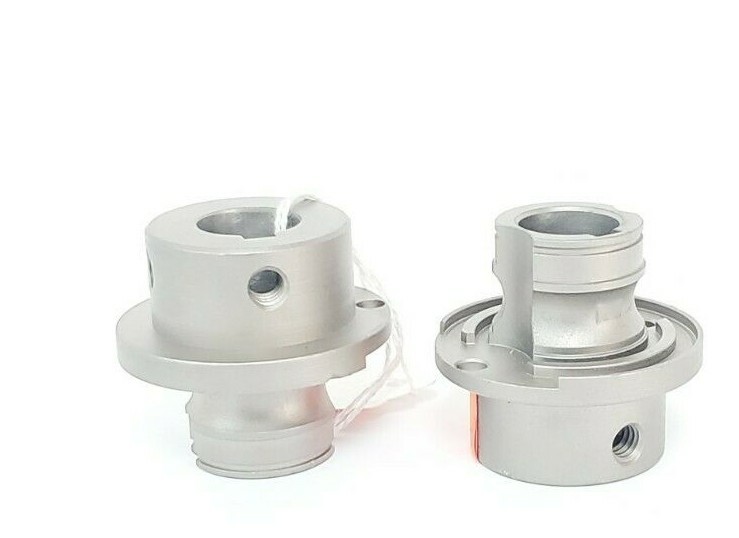 Used LOT OF 2 NEW GENERIC 2-106 DRIVE SHAFT FITTINGS PART #5, 5/8" BORE, 127050, 2106