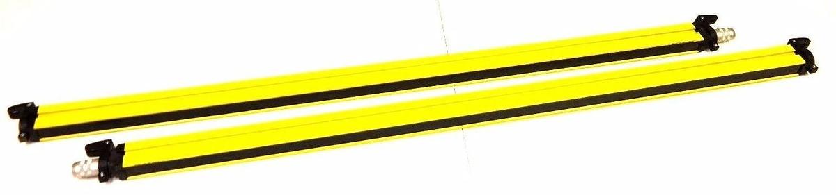 Used SICK C4000 LIGHT CURTAIN SET RECEIVER & EMITTER C40E-1203CA010 / C40S-1203CA010