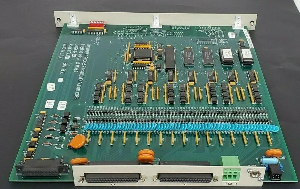 Used HATHAWAY PROCESS 309208-002 POSITIVE INPUT SCANNER ASSY REV. B
