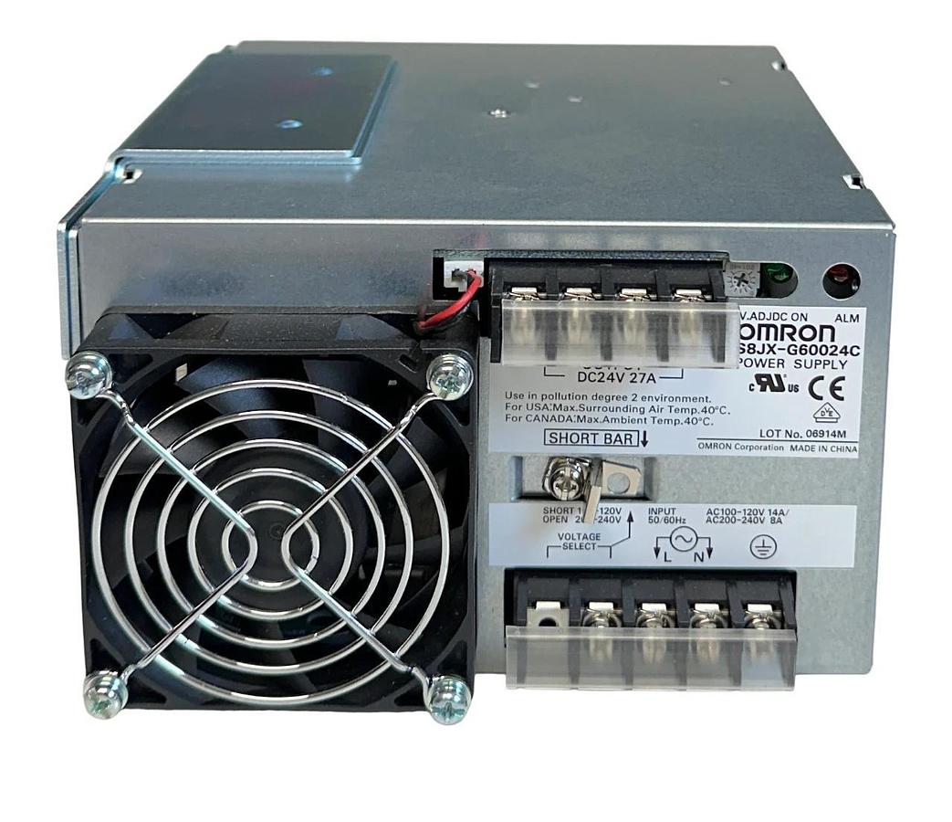 OMRON S8JX-G60024C / S8JXG60024C POWER SUPPLY 100-120V / 200-240VAC INPUT NSMP