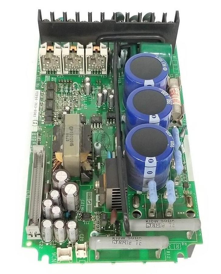 Used YASKAWA YPCT31184-1C CONTROL BOARD W/ 7MBR25NF120 TRANSISTOR HE2aN-DC24V RELAY