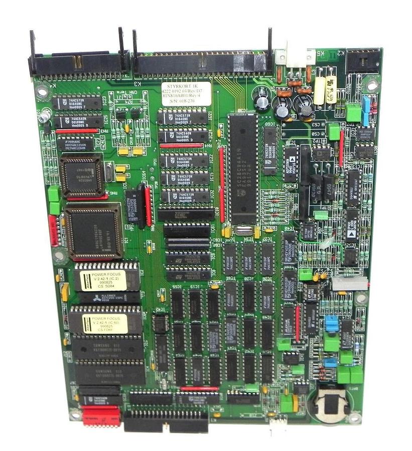 Used ATLAS COPCO STYRKORT 1K 4222 0192 03/REV. D7 INDEX BOARD 81N810AB01 REV. 4