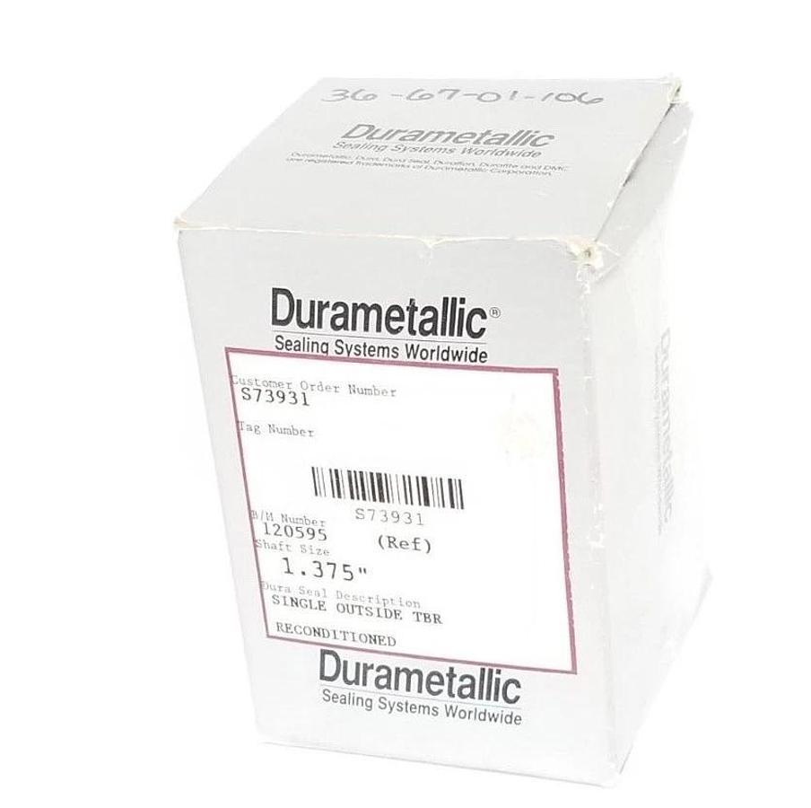 Used DURAMETALLIC S73931 SEAL 1.375", LI3Y1375S33, W.L. 1.12", S.G..12", 120595