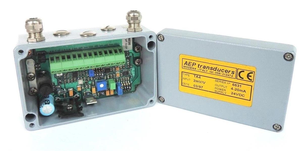 Used AEP TRANSDUCERS TA4 ANALOG TRANSMITTER TA4/2