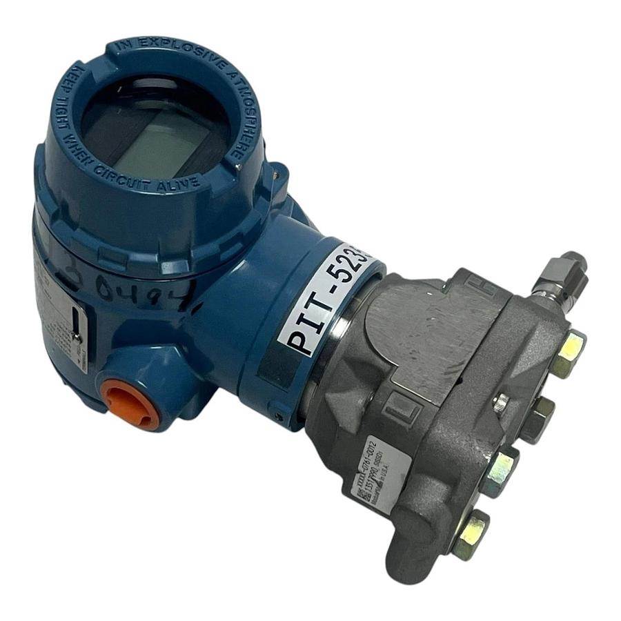 Rosemount 2051C Coplanar Pressure Transmitter 2051CG1A02A1AS5E5M5Q4 HART