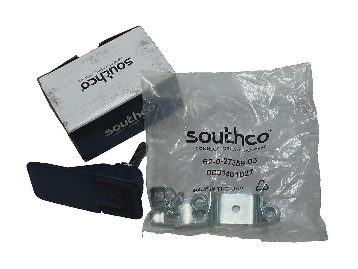 Southco 00-149-0245 Compression Hatch Latch | Lift & Turn | Non-Locking | BLACK
