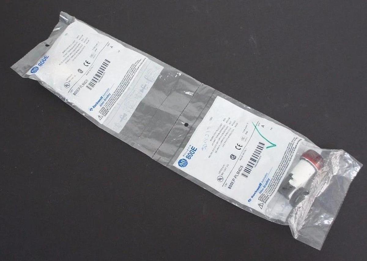 Used LOT OF 2 NEW ALLEN BRADLEY 800EP-PLM4D5 MONOLITHIC PILOT LIGHT 800EPPLM4D5