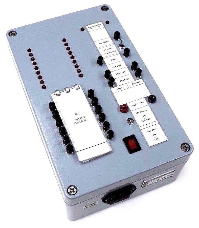 Used IBG EDDYLINER 11086 PRUFCOMPUTER GMBH 12086 TESTBOX 90-260V 47-440HZ