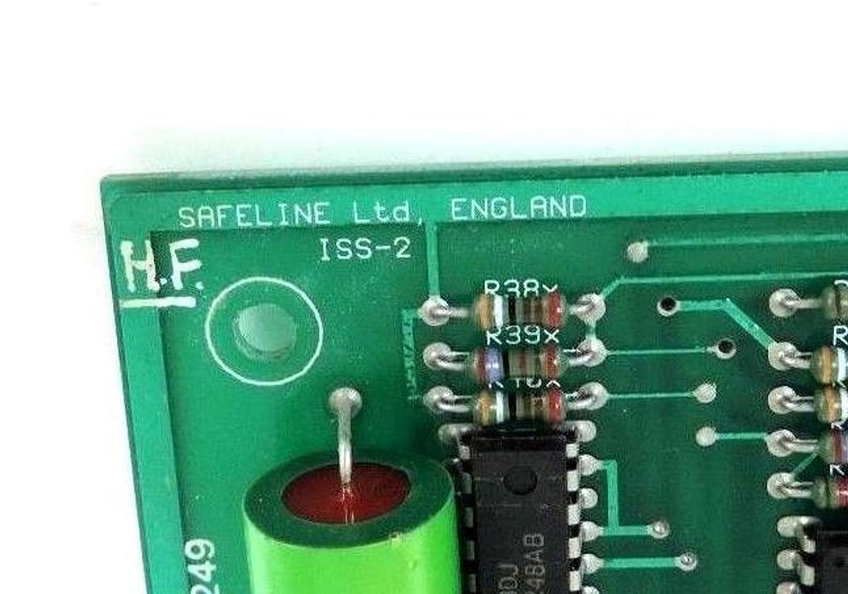 Used SAFELINE ISS-2 CONTROL BOARD ISS2