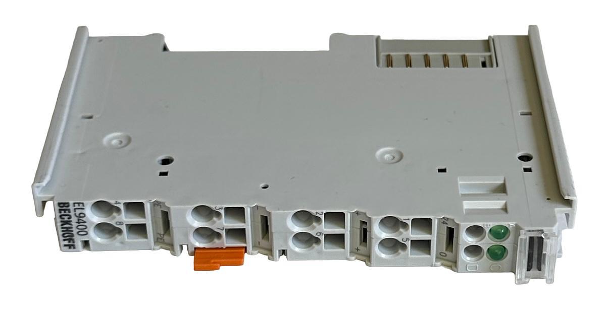 Used NEW BECKHOFF EL9400 I/O SERIES POWER SUPPLY UNIT TERMINAL FOR E-BUS 24VDC OEM
