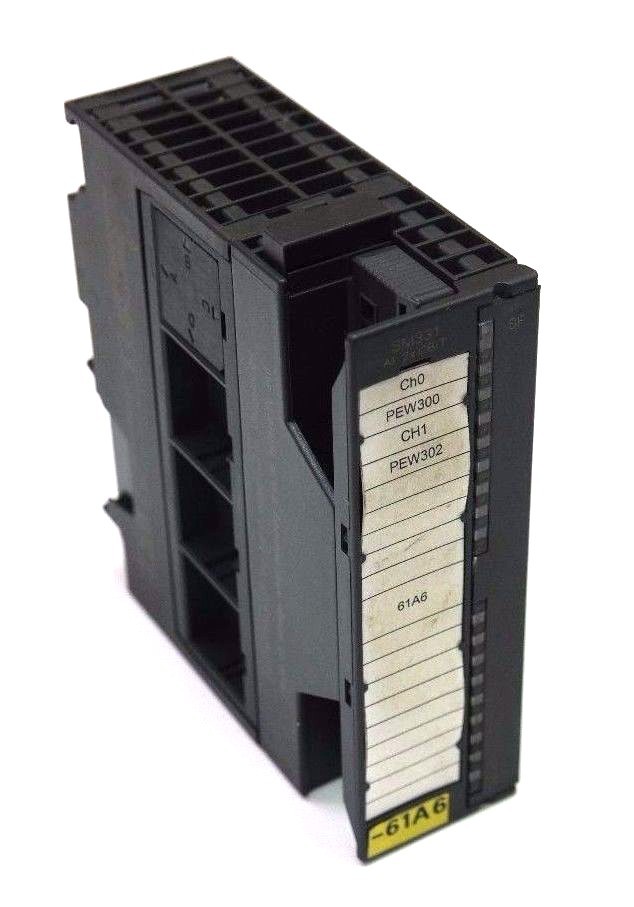 Used SIEMENS 6ES7 331-7KB02-0AB0 SIMATIC S7 INPUT ANALOG MODULE 2POINT, 20PIN
