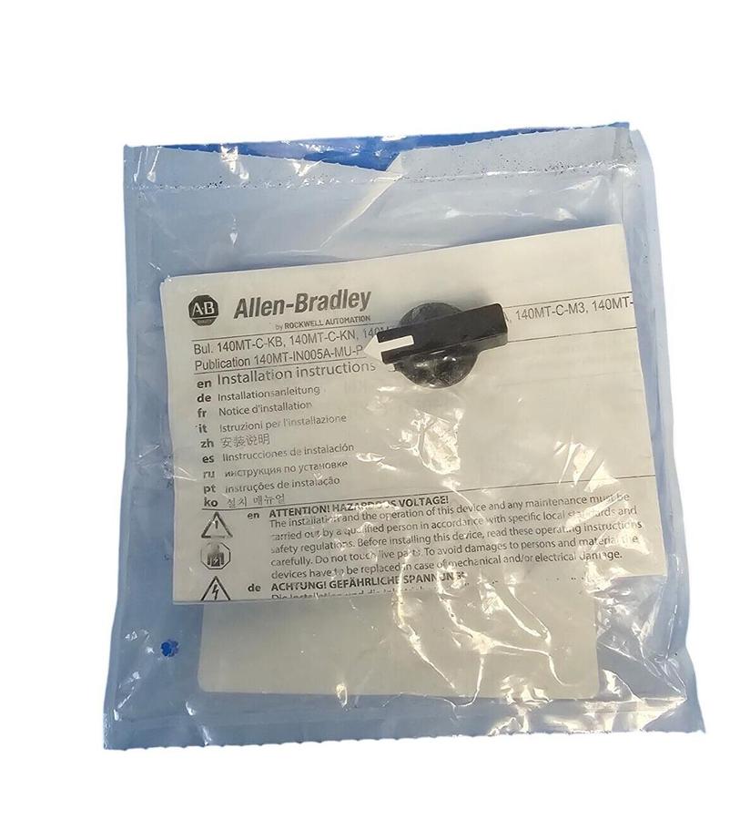 NEW ALLEN BRADLEY 140MT-C-KN LOCKABLE ROTARY HANDLE 140MTCKN SER. A