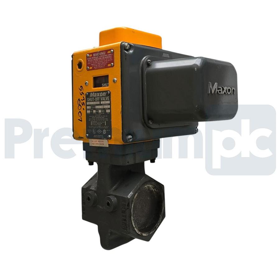 Maxon 3" 5000 2 Safety Shut-Off Valve 30PSIG 120V 6 Sec. New P/N 300SMA11 NSNP