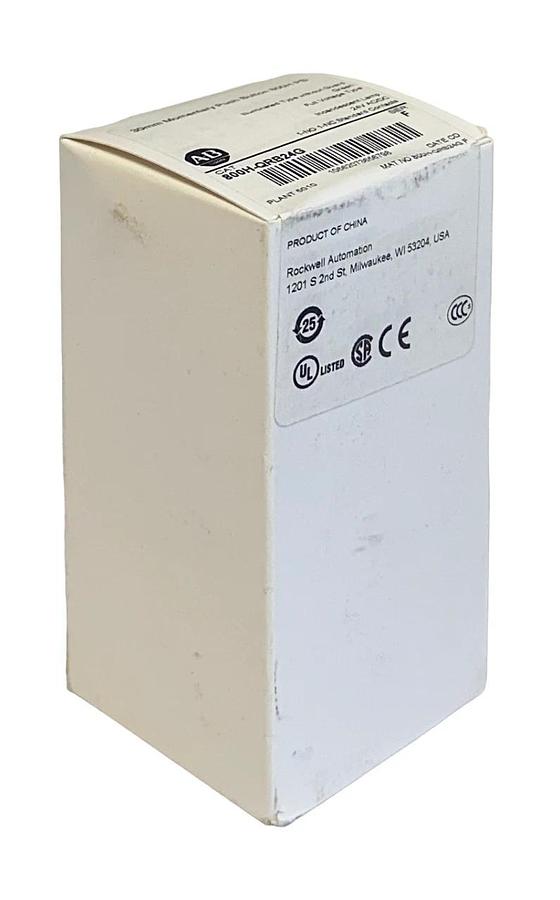 Used ALLEN BRADLEY 800H-QRB24G /F 30mm MOMENTARY PUSH BUTTON 800H PB GREEN NSFS