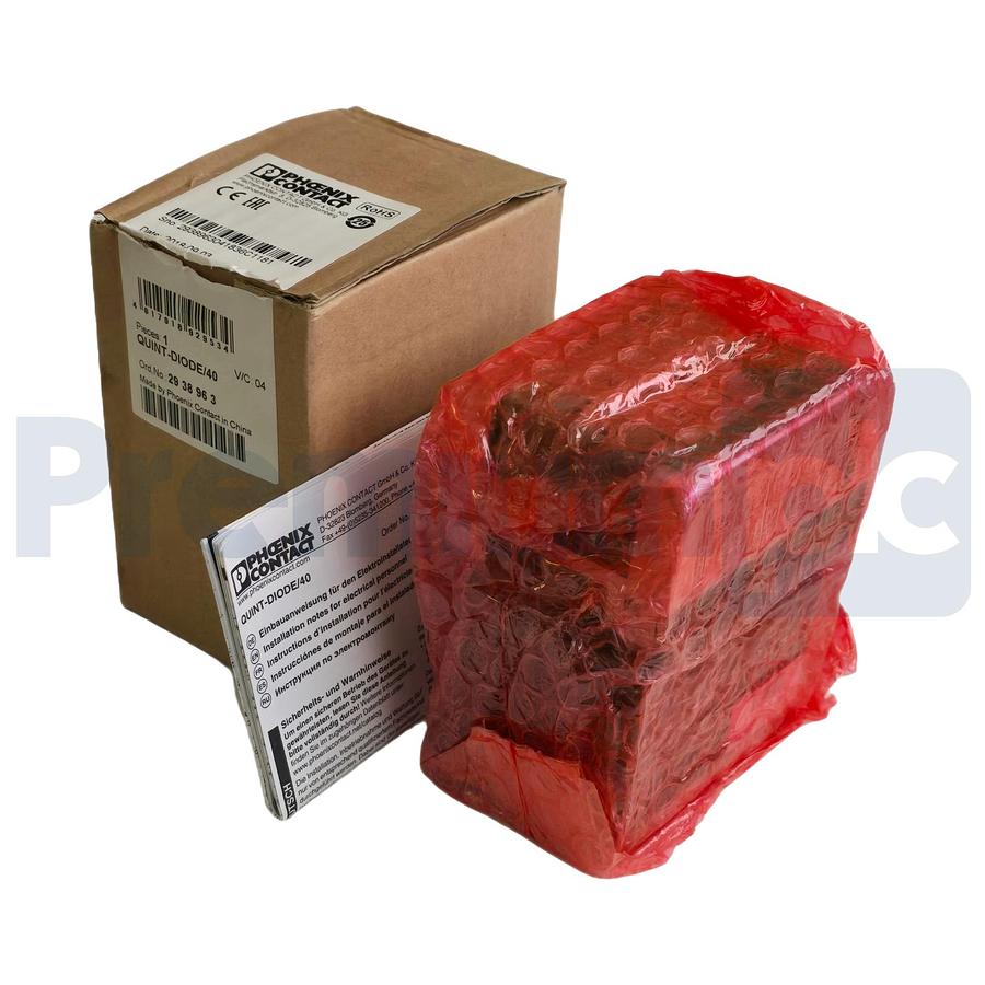 Used Phoenix Contact 2938963 | QUINT-DIODE/40 Redundancy Power Module 24VDC 40A NSMP