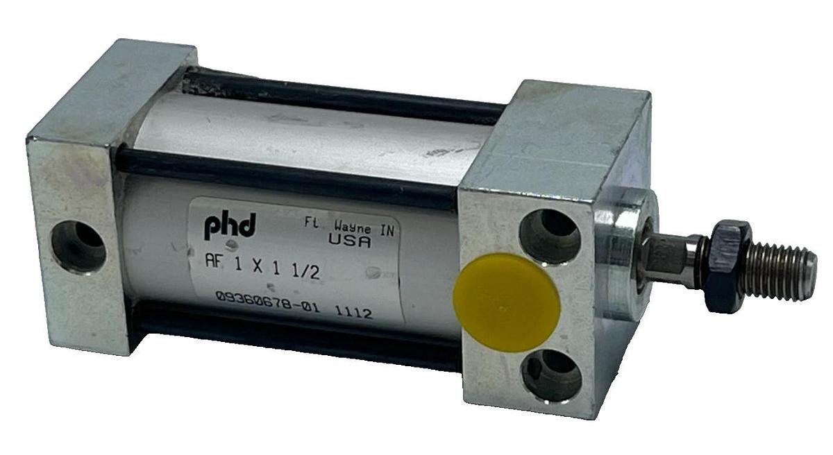 PHD Series AF Cylinder AF1x1-1/2 Tom Thumb 1" Bore 1-1/2" Stroke Pneumatic