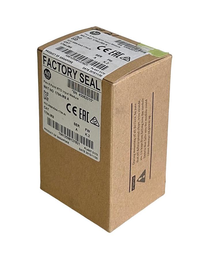 Used NEW SEALED ALLEN BRADLEY 1794-IR8 /A Flex I/O 8-PT RTD INPUT MODULE 1794IR8