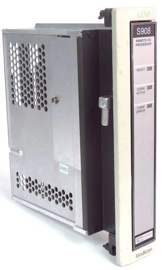 Used MODICON AS-9385-001 REMOTE I/O PROCESSOR AS9385001, AS-S908-110