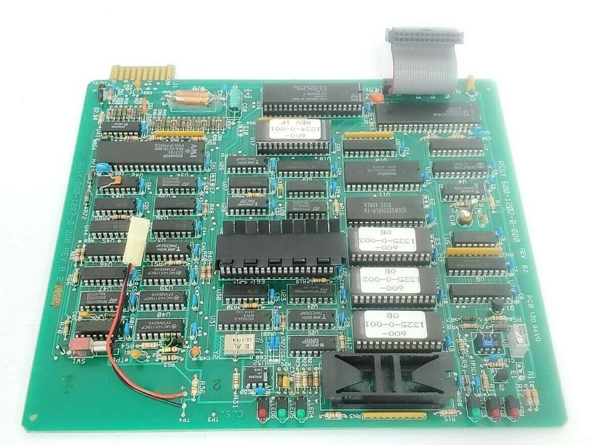 Used GOULD / MODICON 600-1202-0-000 REV. B2 CONTROL BOARD PCB 120 60012020000